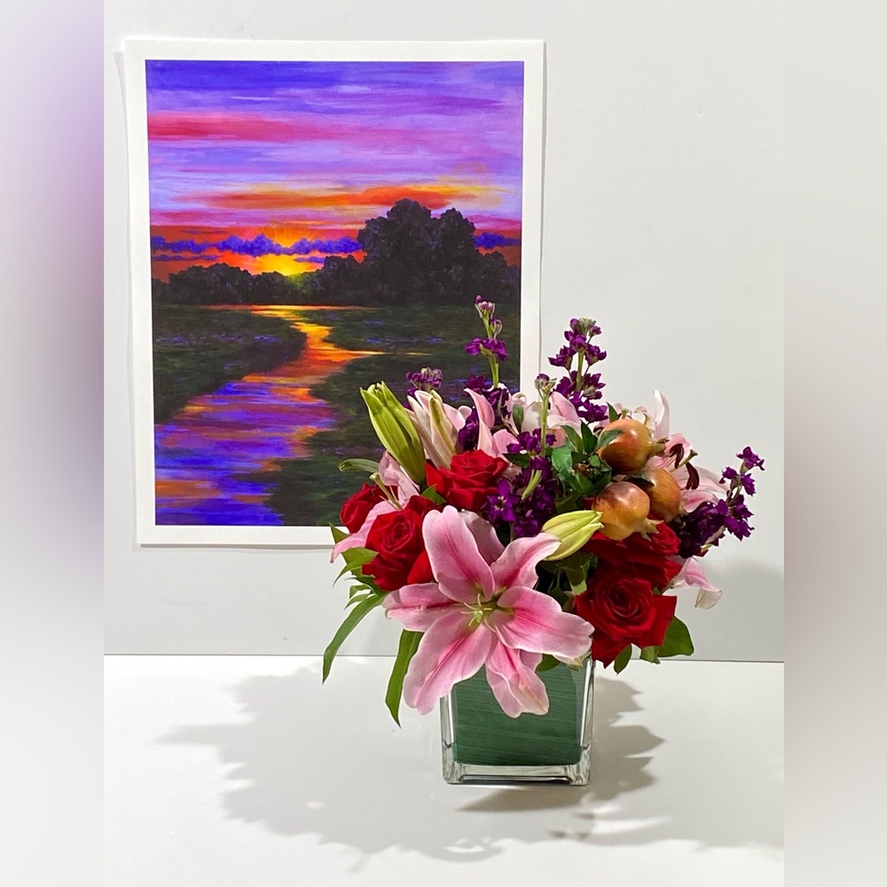 SUNDOWN LIGHT quality Giclee print on paper